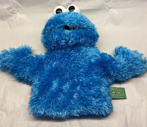 cookie monster hand puppet