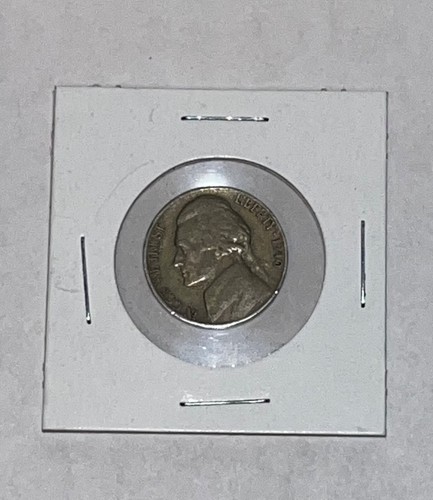 1940 Jefferson nickel Denver D mint mark US coin