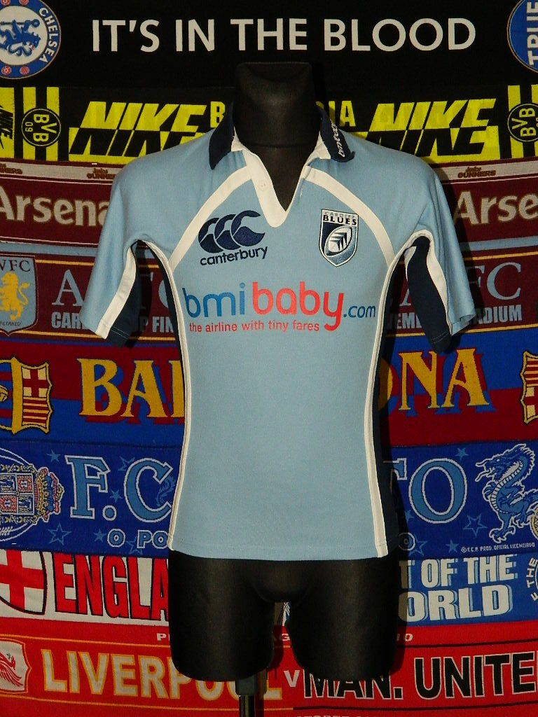 5/5 Cardiff Blues adults S 2006 MINT player issue rugby