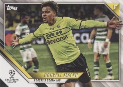 2021 Topps UEFA Champions League 1st Edition Blue Foil Donyell