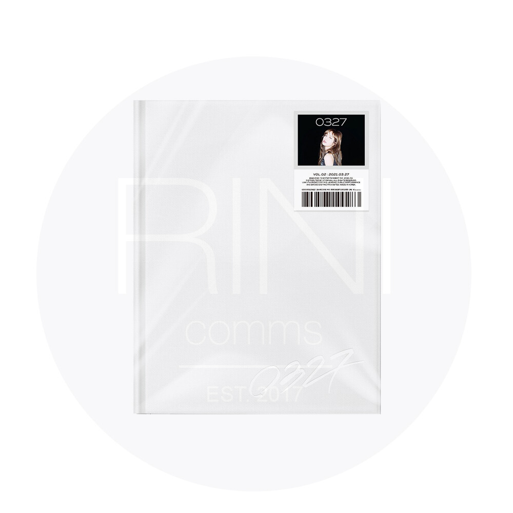 BLACKPINK LISA PHOTOBOOK 0327 Vol2 SECOND EDITION Book+