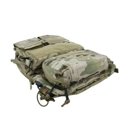 TMC3107 Tactical Attached Zipper Back Panel Pouch For 16-20 AVS JPC 2.0 CPC Vest - Picture 2 of 37