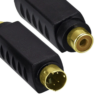 SVHS auf Cinch Adapter - Elektronik zur Bildverbessung und gegen s/w Bild, Video