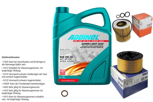 MANN FILTER INSPEKTIONSPAKET Passend Für BMW X3 E83 2.5+3.0i 3er E46 316 -330i