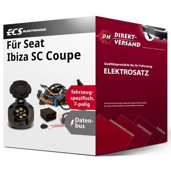 E-Satz 7Polig Spezifisch für Seat Ibiza SC Coupe 06.2008-05.2015 Top-image