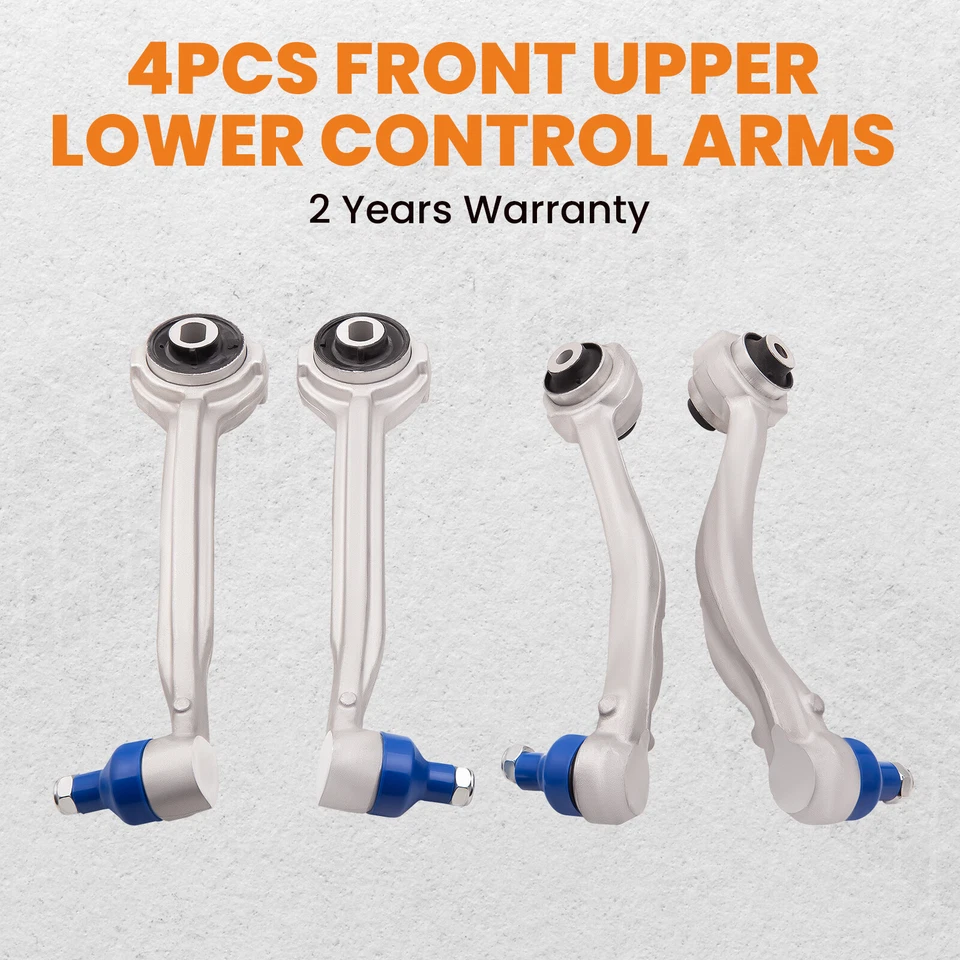 FRONT UPPER LOWER SUSPENSION WISHBONE ARMS LINKS FOR MERCEDES C CLASS W204 S204 - Image 4 of 4