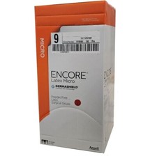 *50-Pairs* Ansell Encore Dermashield Micro Latex Surgical Size-9.0 Glove 5787007