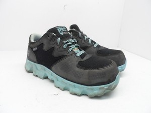 timberland pro women's powertrain alloy toe work shoes