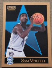 1990-91 SkyBox Sam Mitchell Rookie Minnesota Timberwolves #171