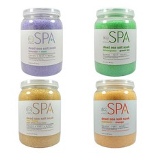 BCL Spa Organic Pedicure Spa Dead Sea Salt 64oz - Choose Yours
