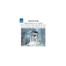 MEDTNER/KAYALEH: COMPLETE WORKS FOR VIOLIN & PIANO 1 - CD