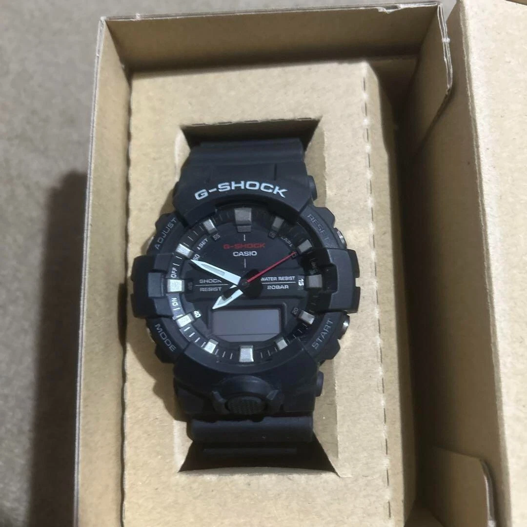 G shock ga 800 set time outlet