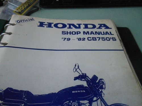 Honda Factory Service + Addendum Manual & Binder 1979-82 CB750'S 6142506Y - Picture 2 of 15