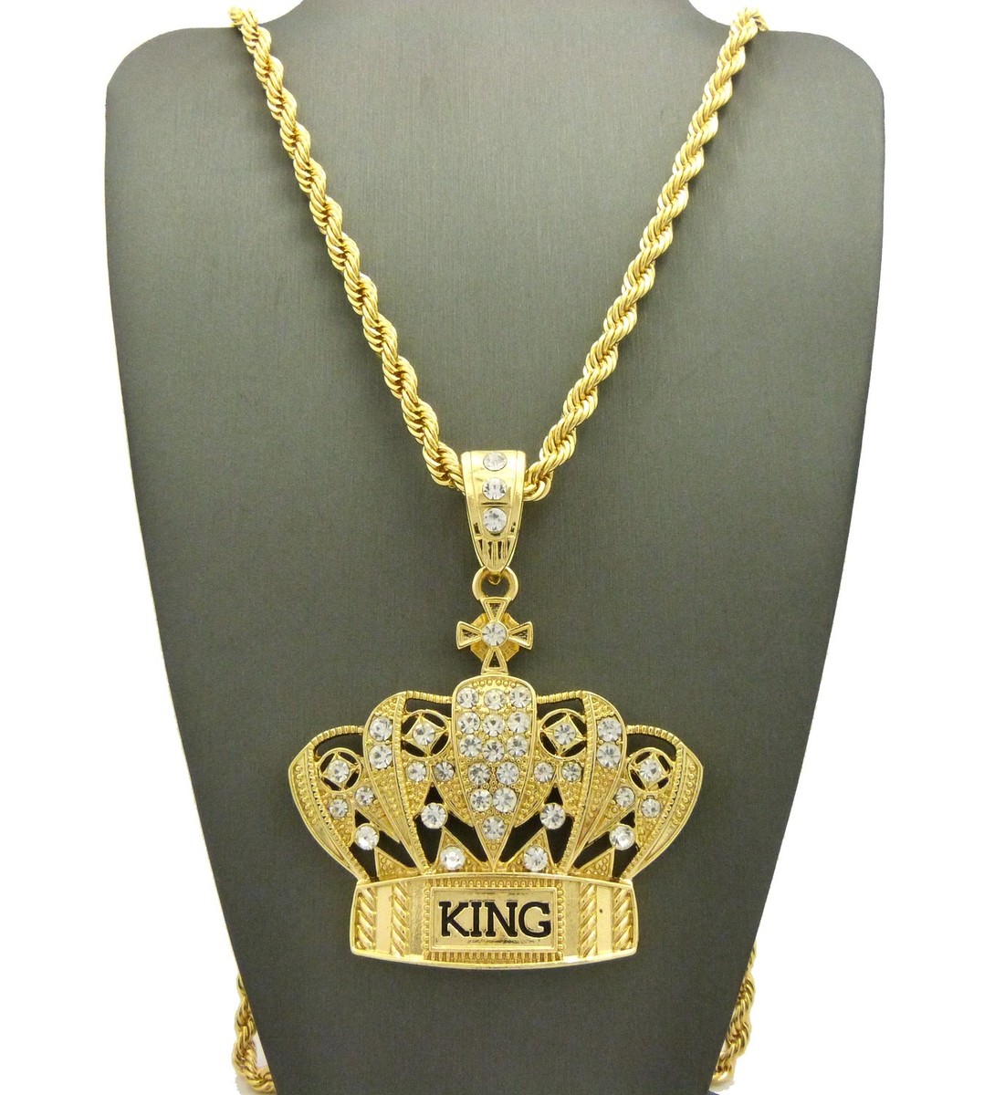 NEW KING CROWN PENDANT & 36