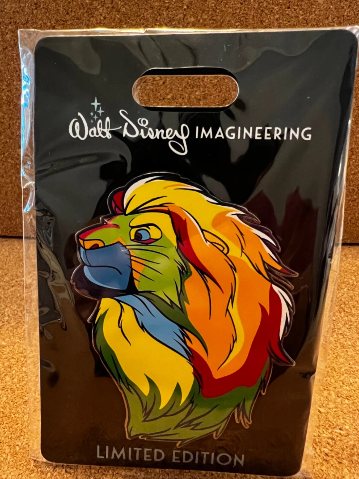 Disney WDI 2022 Color Splash Simba Lion King LE Pin
