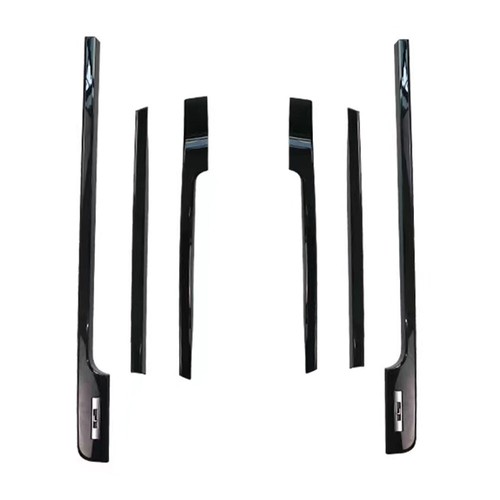 6pcs For Range Rover 2013-22 HSE LWB Black Door Body Side Molding Trim ...