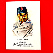 Coco Crisp 2008 Topps Allen & Ginter's SP Card #333 MLB Boston Red Sox