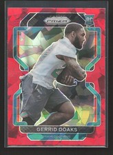 2021 Panini Prizm Red Cracked Ice Gerrid Doaks RC #426 Miami Dolphins