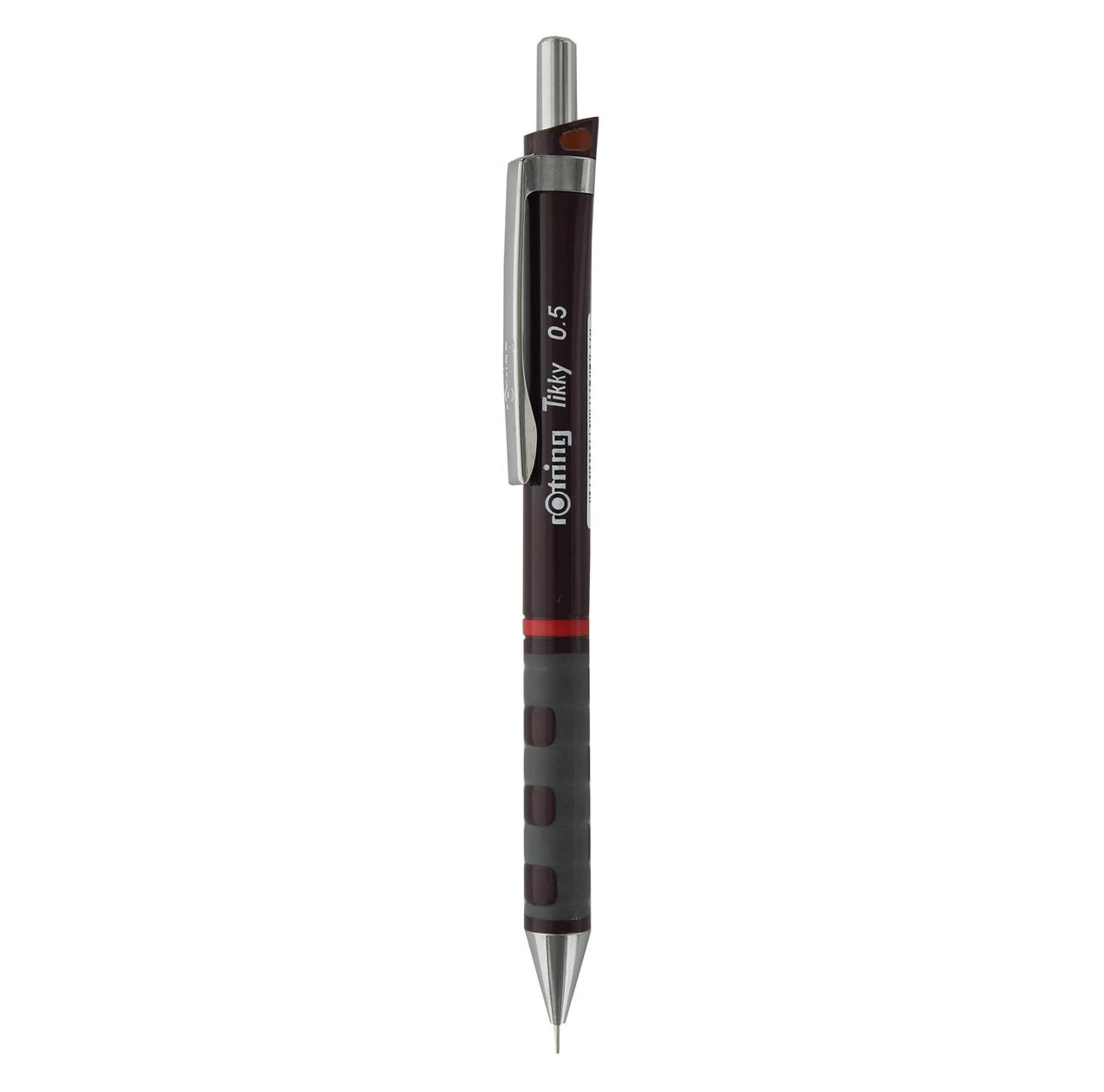 rOtring Tikky Mechanical Pencil, 0.5 mm, Burgundy, Single (1