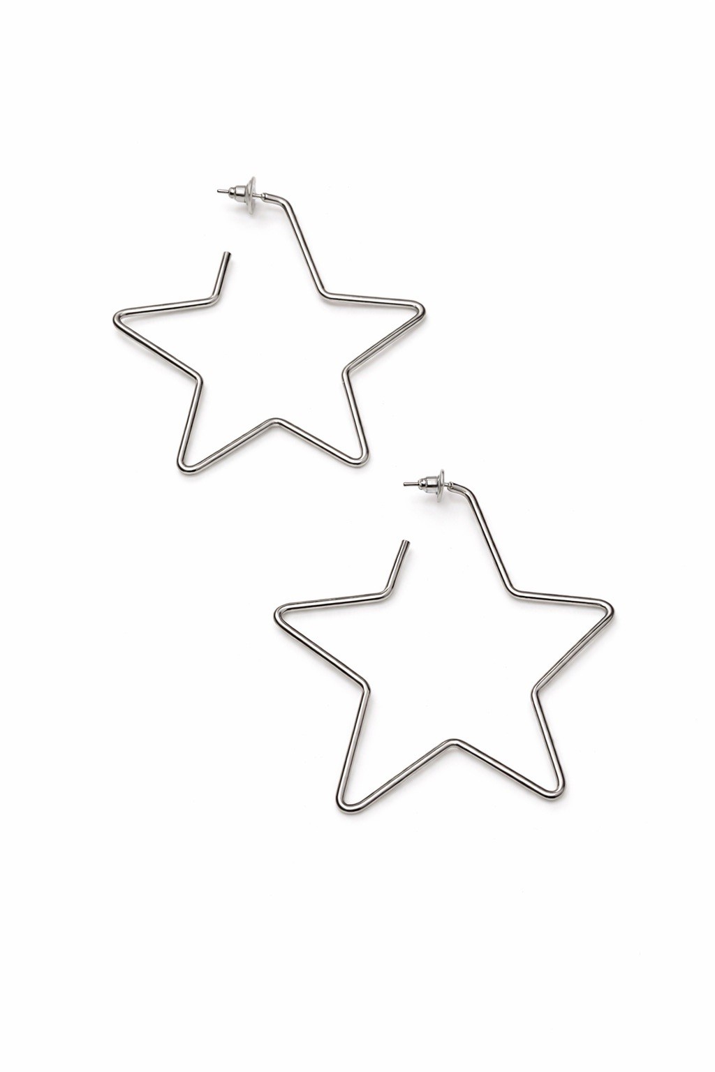 Vintage  Star Statement Earrings - image 1