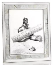 Martha Stewart Collection Mother of Pearl 8" x 10" Frame