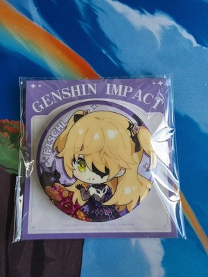 Genshin Impact Official Fischl Delicious Party Chibi Badge miHoYo