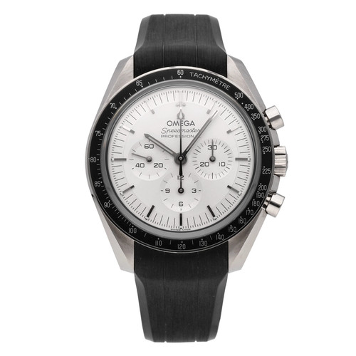 Omega Speedmaster Co-Axial 18k White Gold Manual-Wind Watch 31...