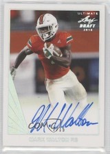2018 Leaf Ultimate Draft 90 Silver Spectrum /15 Mark Walton #BA-MW1 Auto 10k8