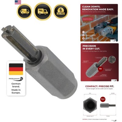 Mortar Rake [8MM / 5/16 INCH] - Raking Bit for M14 Angle Grinder with 5/8-11 ...