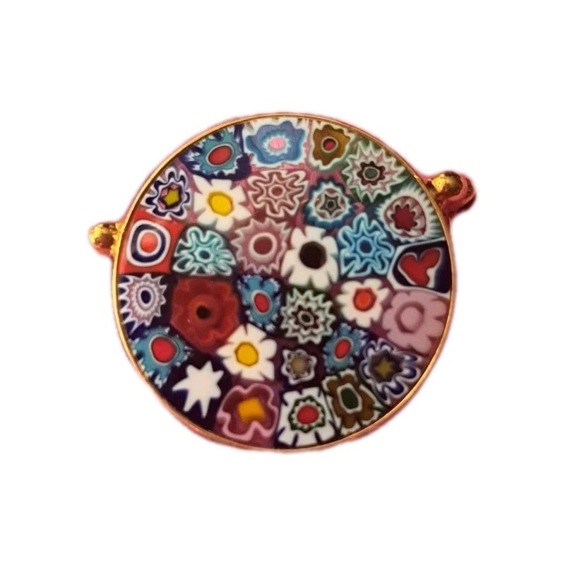 ANTICA MURRINA VENEZIANA 18ct Gold Plated Brooch