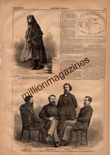 1865 Harpers Weekly June 17 Original print only - The Capture of Jefferson Davis