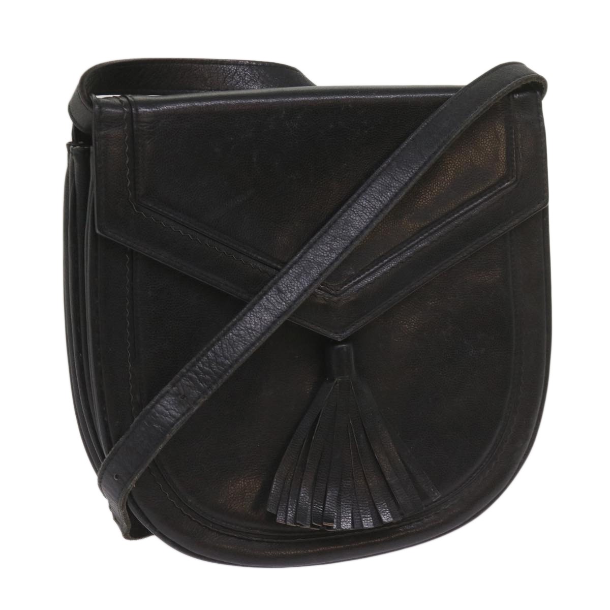 Borsa a tracolla SAINT LAURENT in pelle nera originale ar11404