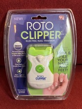 Roto Clipper Electric Nail Trimmer AS SEEN ON TV BRAND NEW Trim & File Nails NEW