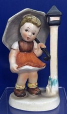 Vintage Napco Girl Figurine April Showers Statue1950s AH1D Made Japan 5" Tall