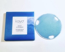 KAYO Body Scrubber Shower Bath Exfoliating Soft Silicone Bristle Scrub Brush NEW