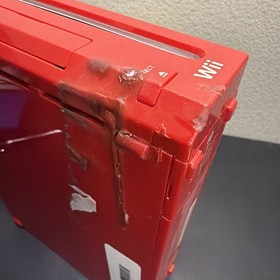 Red Nintendo Wii Console 25th Anniversary RVL-001 USA Console Only - READ DESC