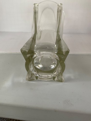 Anchor Hocking klare MidCentury Modern Raketenvase 9 Zoll - Bild 4 von 4