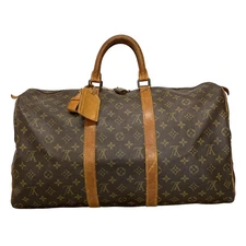 LOUIS VUITTON Keepall 55 M41424 Monogram Unclear Boston Bag Monogram Canvas