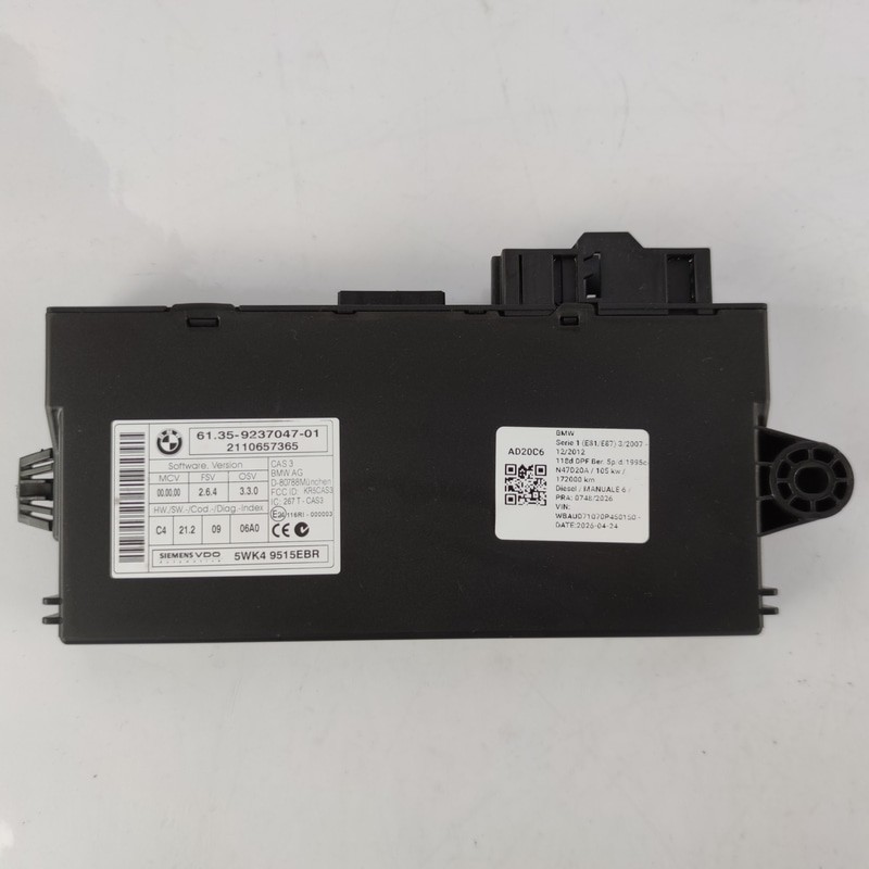 Computer di bordo BMW Serie 1 (E81/E87) 118d DPF Ber. 5p/d/1995cc