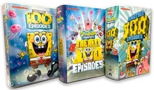 SpongeBob SquarePants Seasons 1-14 3 DVD Sets 300+Episode First Next Another 100