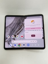 Google Pixel Fold 256GB White G9FPL Unlocked GSM World Phone VF5235