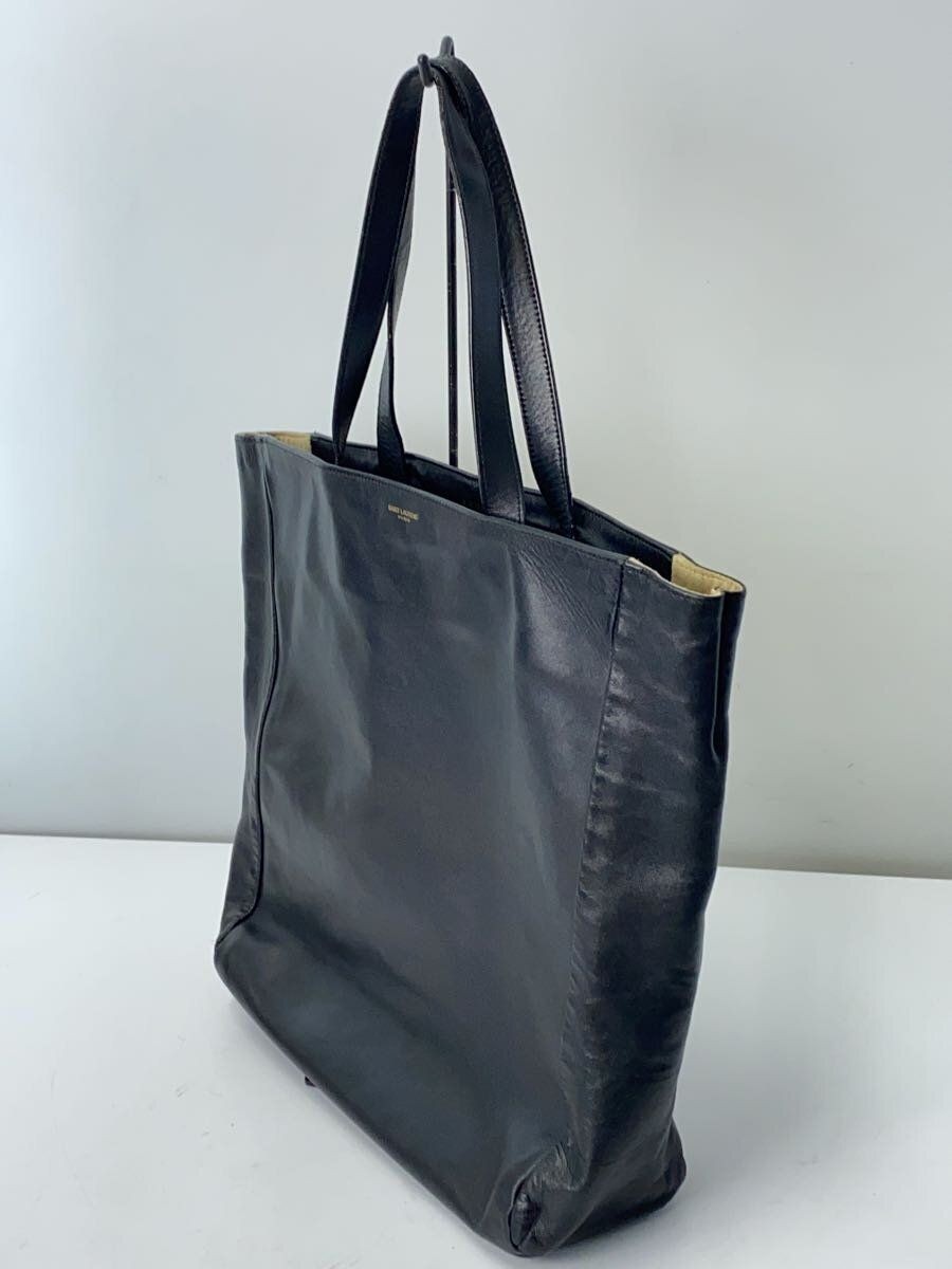 Borsa tote SAINT LAURENT pelle nera 318340 usata