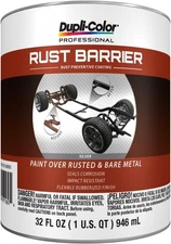 Rust Barrier Rust Preventative Coating - Silver Black Paint – 32  Quart Silver