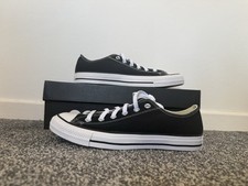 Image of BRAND NEW Converse All Star Ox - Black/White - UK Size 7 (EU 40)
