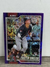 Topps Series One Tristin English Purple Parallel Rookie #346 /250 Dbacks