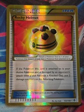 Rocky Helmet (Secret) Secret Rare Boundaries Crossed 153/149 NM Pokemon
