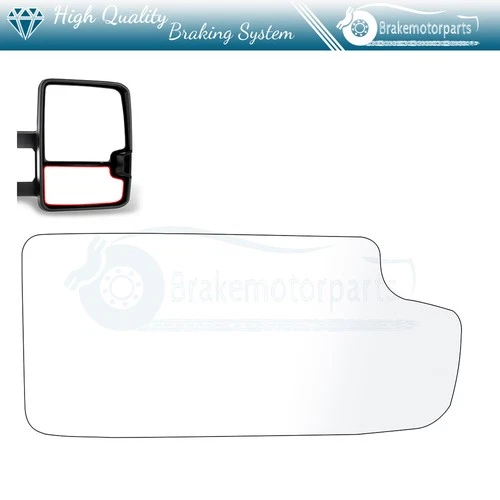 Lower Mirror Glass Towing For 88-98 GMC C/K 1500 2500 3500 RH Side Replacement