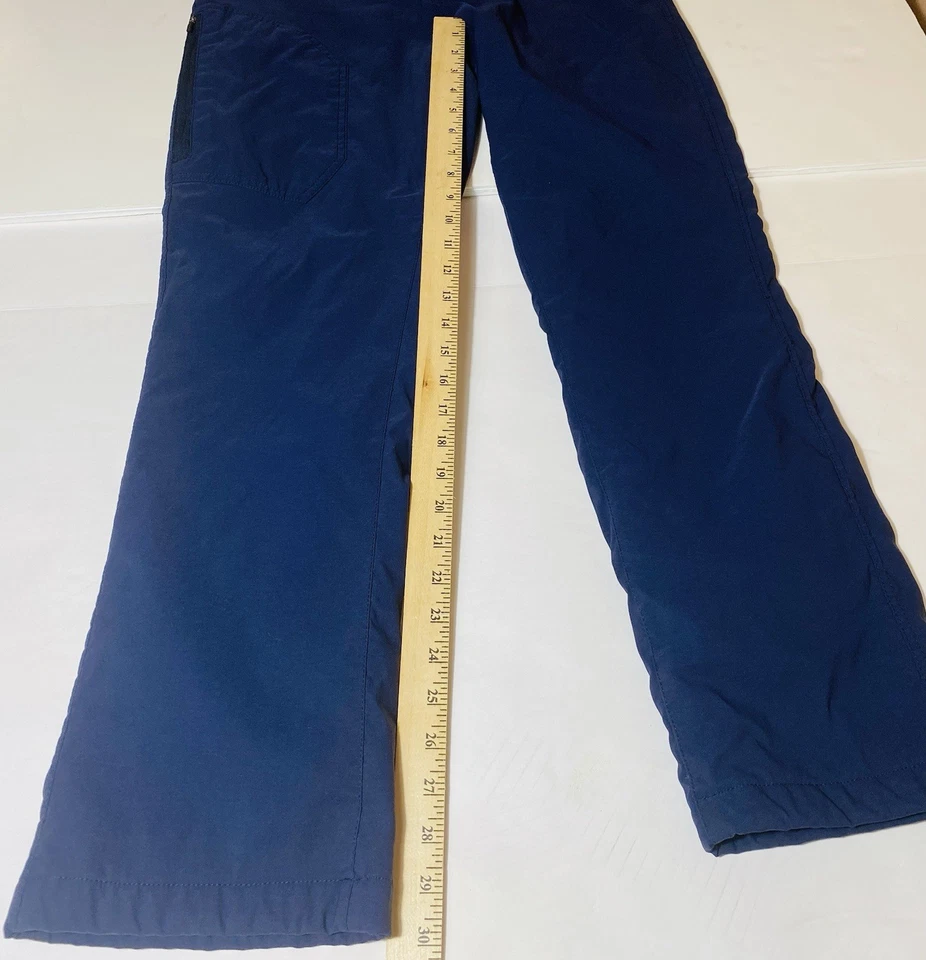 Pantalones tecnológicos forrados de vellón Eddie Bauer para hombre azul marino 32x30 Foto 3 de 4