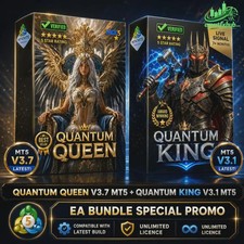 Quantum King Queen EA Bundle MT4/MT5 Expert Advisors