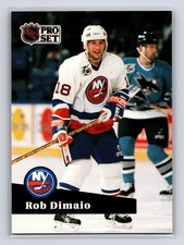1991-92 Pro Set - Rob DiMaio #430 New York Islanders Hockey Card